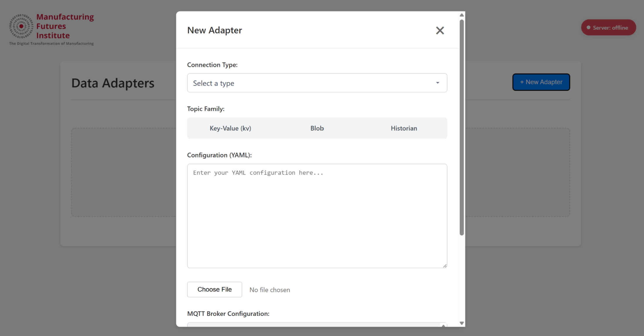 New Adapter Pop-Up