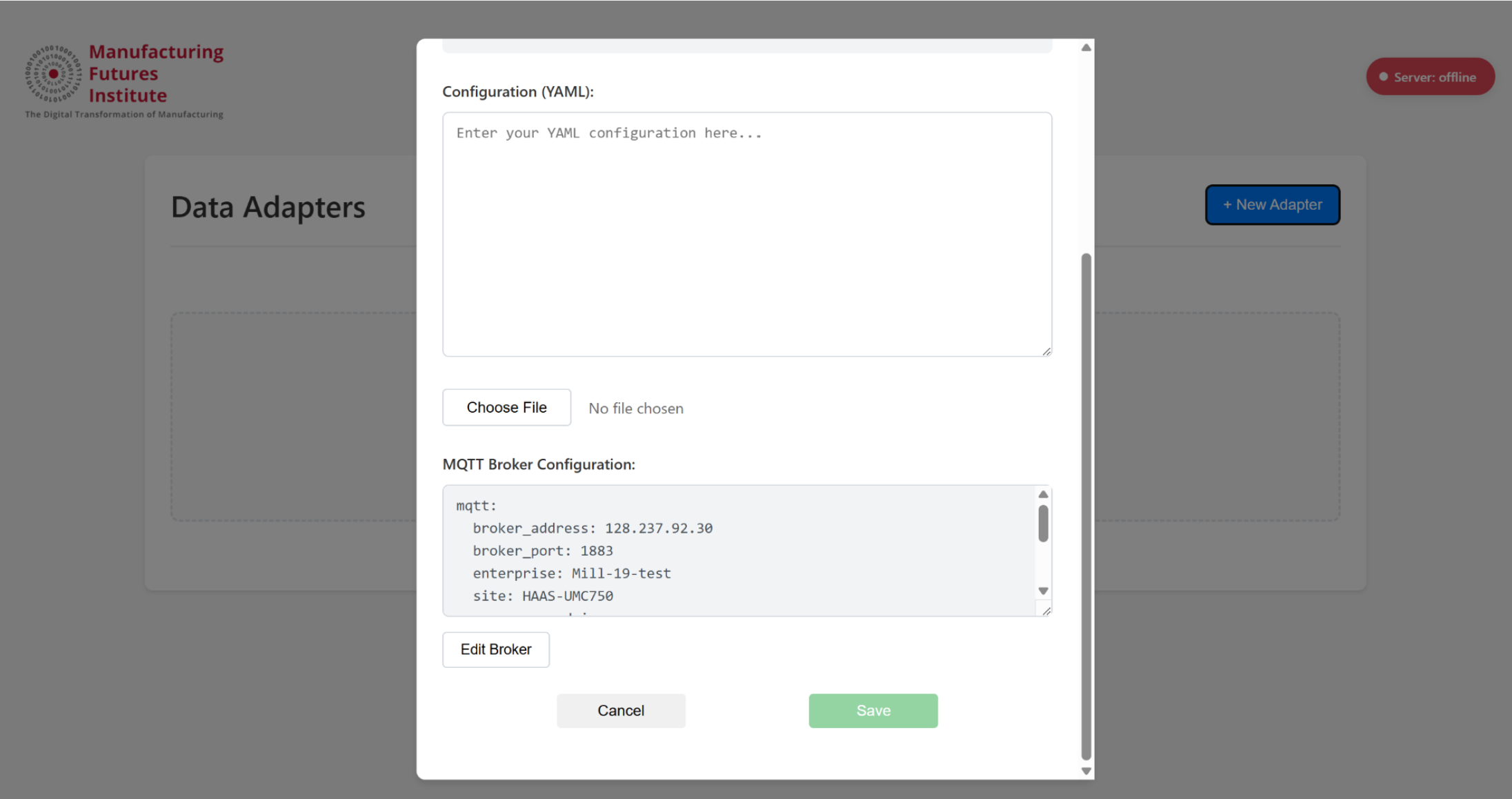 New Adapter Pop-Up