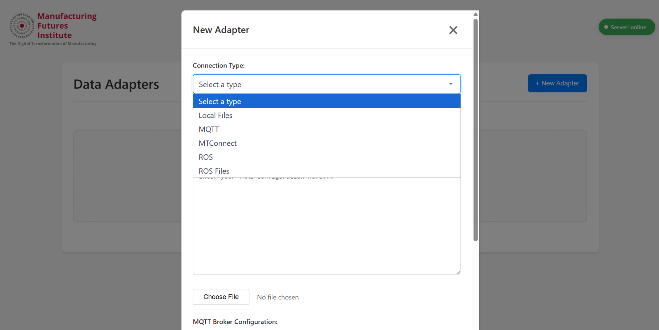 New Adapter Pop-Up
